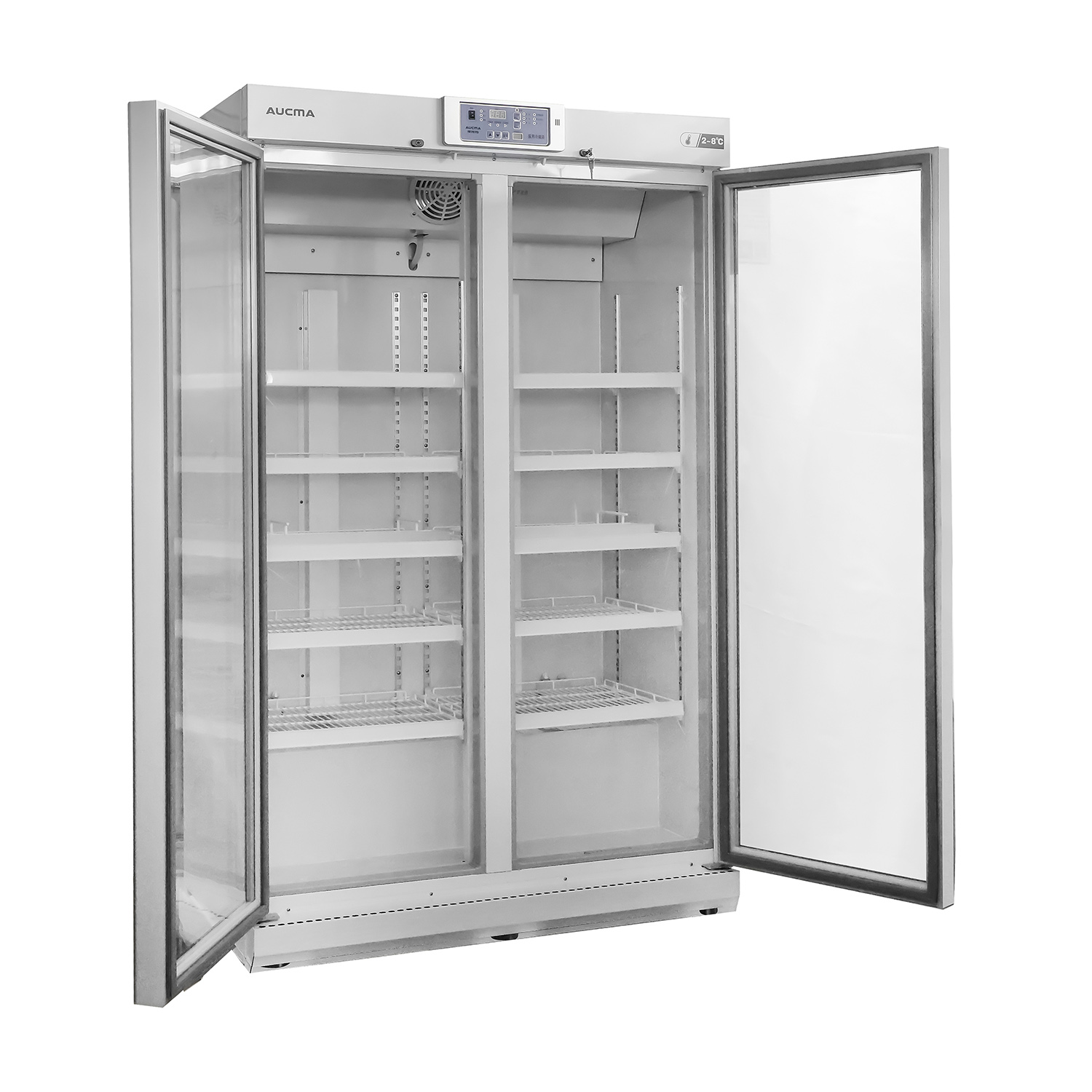 2-8 ℃ 1006L Sistema de enfriamiento de aire forzado Refrigerador de farmacia de China