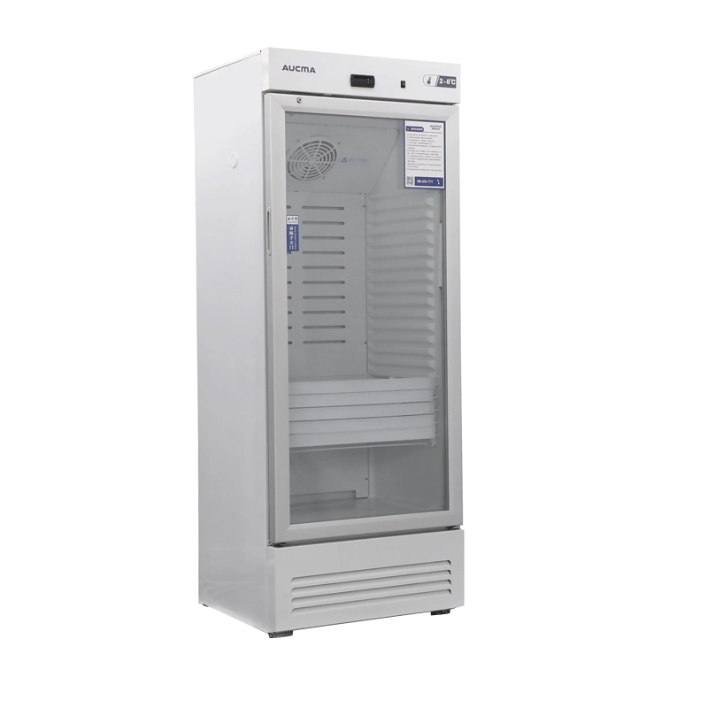 YC-200 2-8℃ 100L Glass Door China Pharmacy Refrigerator