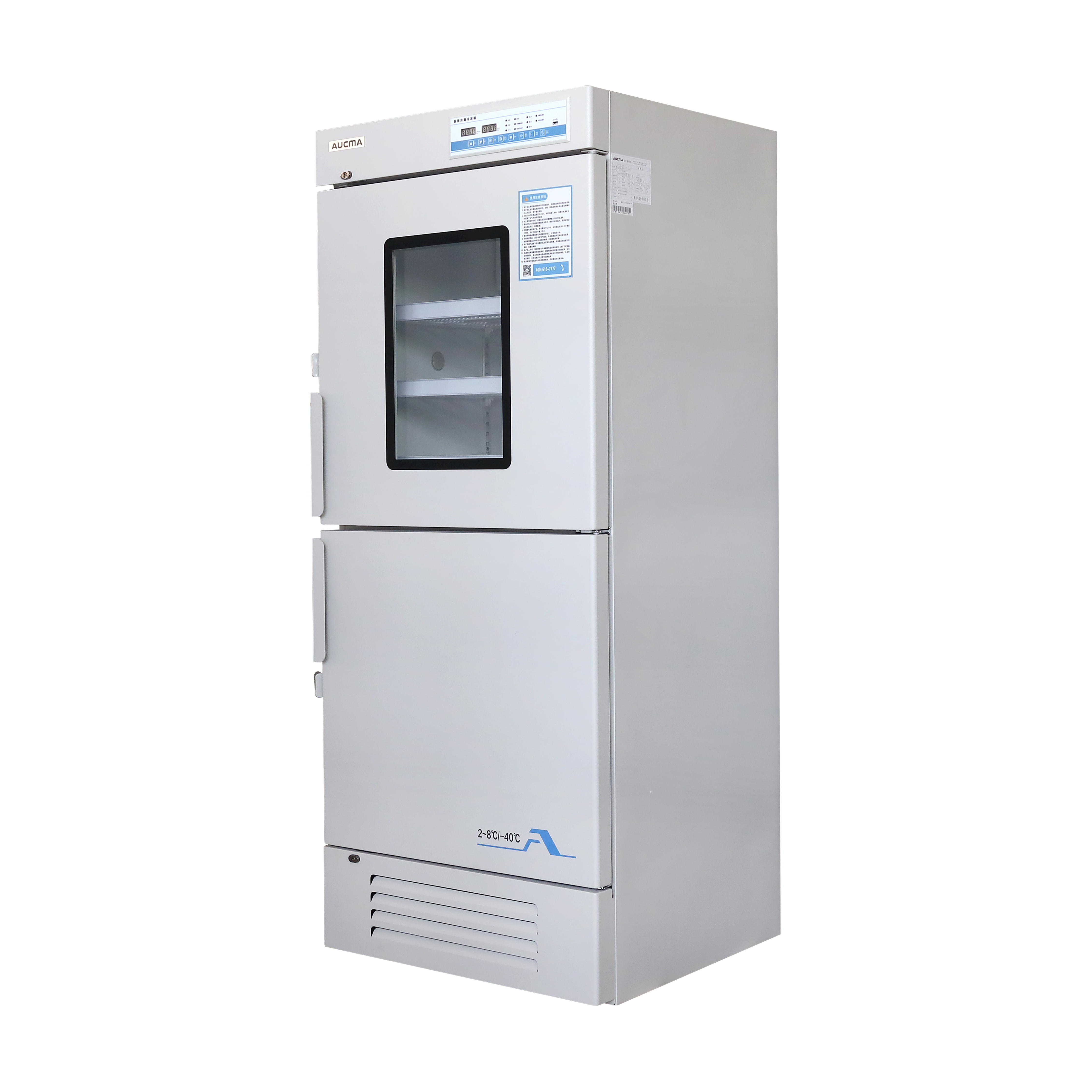 Refrigerador de farmacia con congelador YCD-532